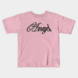 Angel - Molten Metal / Liquid Metal Kids T-Shirt